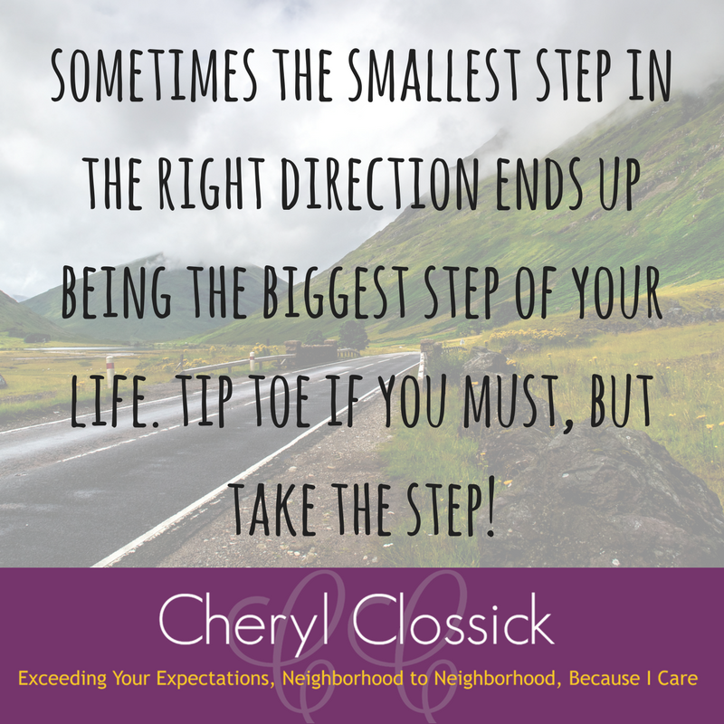 Motivational Monday | Take the Step