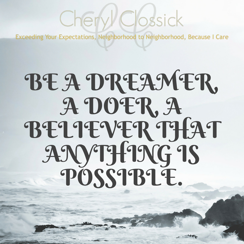 Motivational Monday | Be A Dreamer