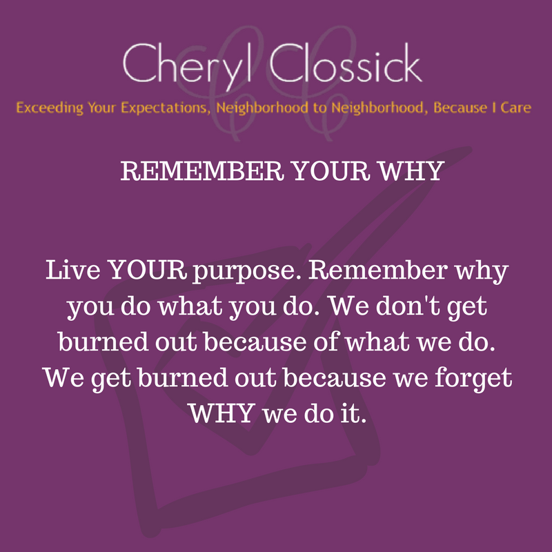 Motivational Monday | Remember YOUR why